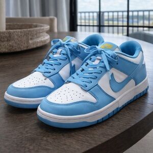 Nike Men’s Dunk Low Coast Sail University Gold UNC Blue/White (Size 11)